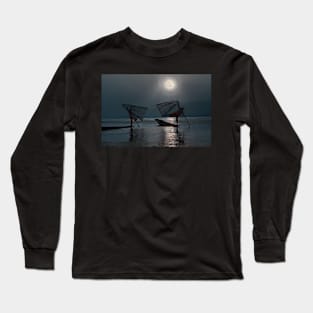 Cone Fishing. Long Sleeve T-Shirt